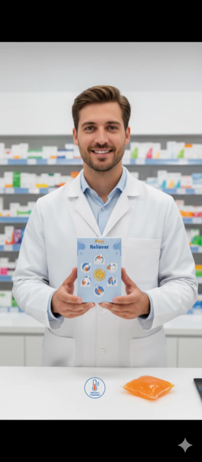 الوسادة الحرارية (thermo magice) مسكن الآلام