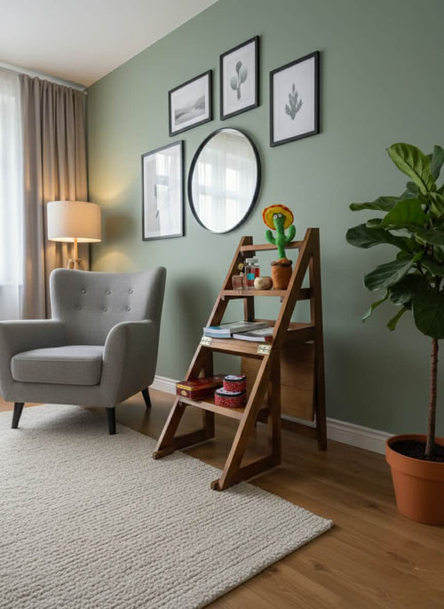 كرسي و سلم في قطعة واحدة